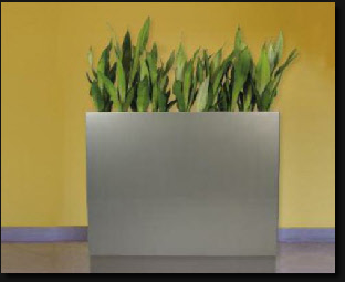 Tall trough or planter wall Tall trough or planter wall