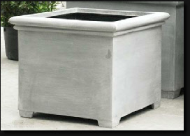 Synthetic lead style tree planter Synthetic lead style tree planter